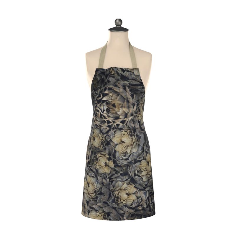 Garden Glory Artichoke Cotton Apron