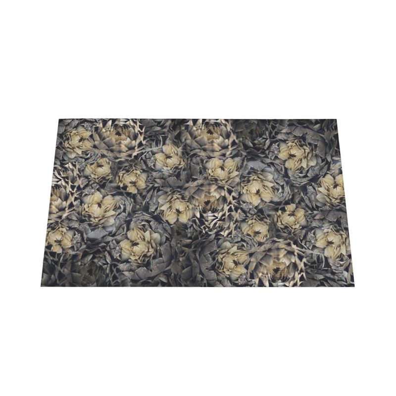 Garden Glory Artichoke Linen Tablecloth