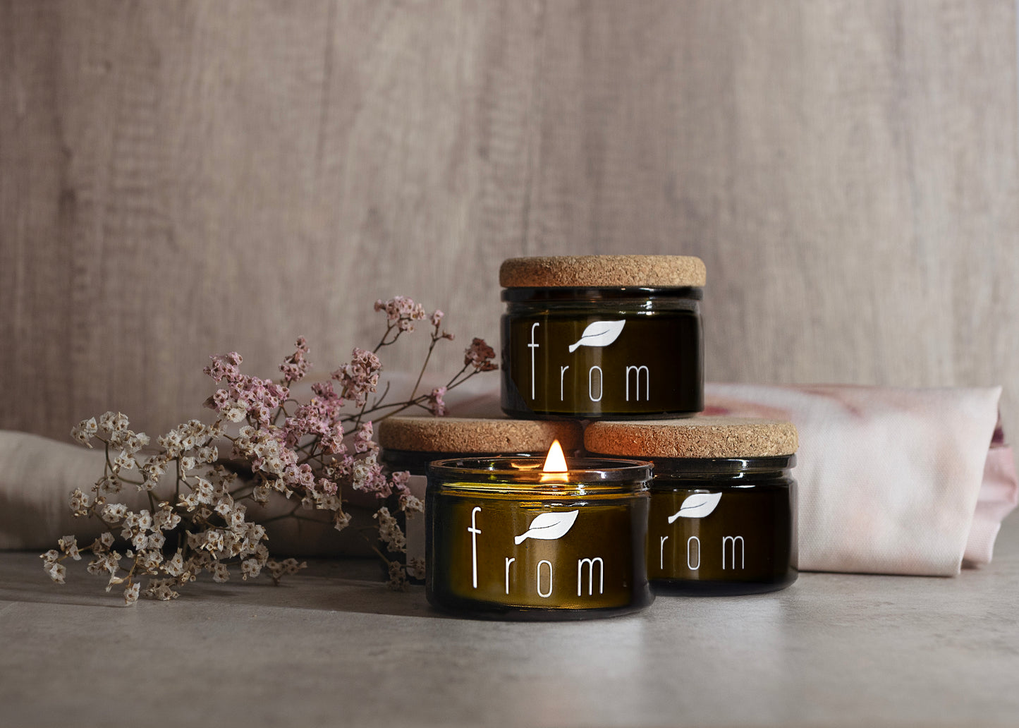 The Verdant Glass Line - Vintage Green 4oz Candle