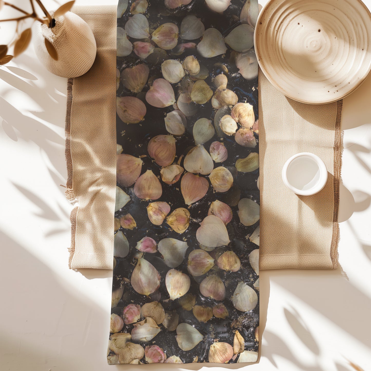 Rose Drift Table Runner