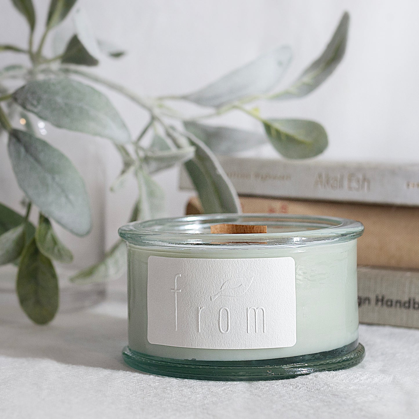 The Trace Candle Selection -  Recycled Glass 10 oz Candle