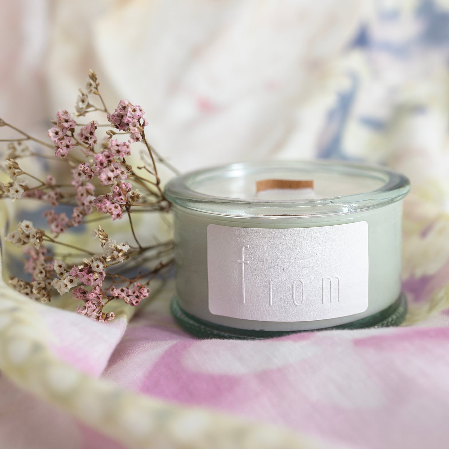 The Trace Candle Selection -  Recycled Glass 10 oz Candle