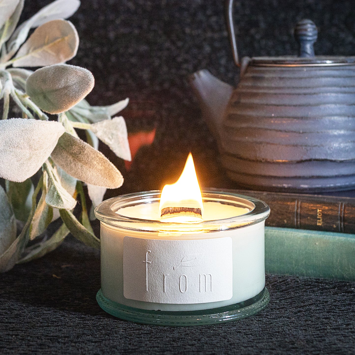 The Trace Candle Selection -  Recycled Glass 10 oz Candle